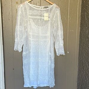 Lucky Brand eyelet dress